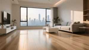 piso vinílico em ap