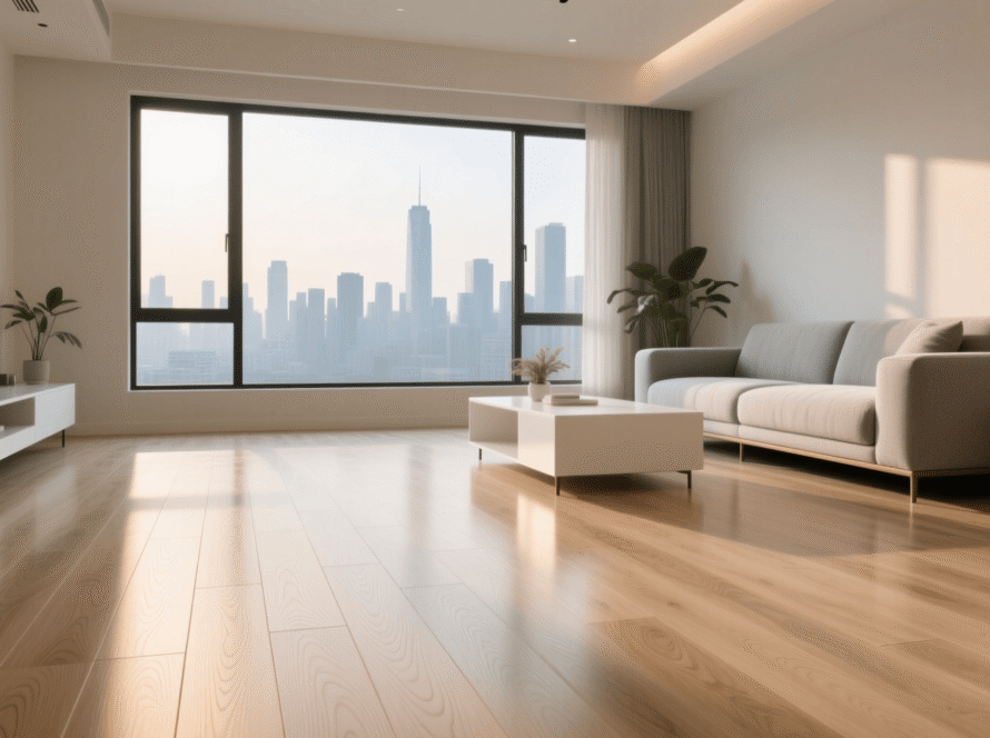 piso vinílico em ap